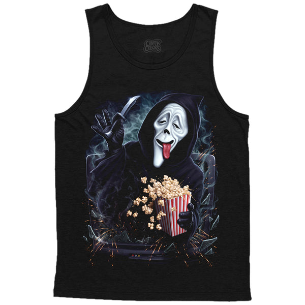 GHOST FACE SPOOF: SCARY MOVIE MUNCHIES - TANK TOP
