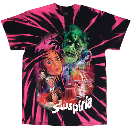 SUSPIRIA: DEATH IS COMING FOR YOU - TIE-DYE T-SHIRT