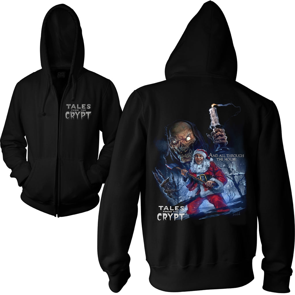 TALES FROM THE CRYPT: ALL THROUGH THE HOUSE - ZIP-UP HOODIE TALES FROM THE CRYPT: ALL THROUGH THE HOUSE - ZIP-UP HOODIE
