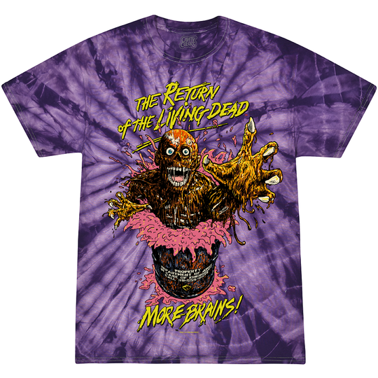 TARMAN: BARREL BUSTER - T-SHIRT (UNDEAD FLESH TIE DYE)