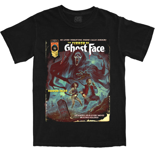 THE TERROR OF GHOST FACE - T-SHIRT (COMFORT COLORS)