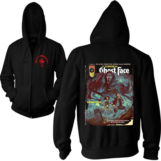 THE TERROR OF GHOST FACE - ZIP UP HOODIE
