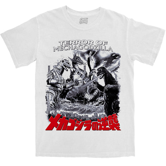 TERROR OF MECHAGODZILLA: VINTAGE - T-SHIRT (COMFORT COLORS)