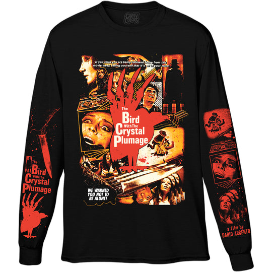 DARIO ARGENTO'S SUSPENSE THRILLER! - LONG SLEEVE SHIRT