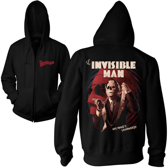 THE INVISIBLE MAN (1933) - ZIP UP HOODIE