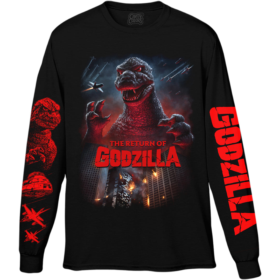 The Return of Godzilla - Officially Licensed Apparel at CAVITYCOLORS ...