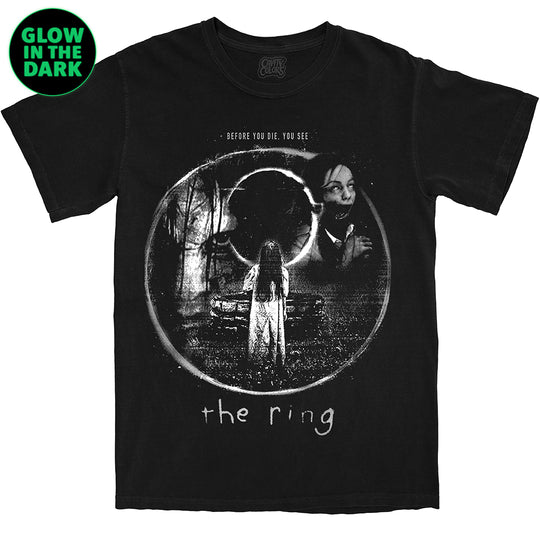 THE RING - T-SHIRT - GLOW IN THE DARK (COMFORT COLORS)