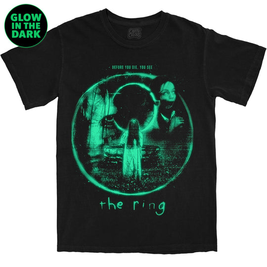 THE RING - T-SHIRT - GLOW IN THE DARK (COMFORT COLORS)