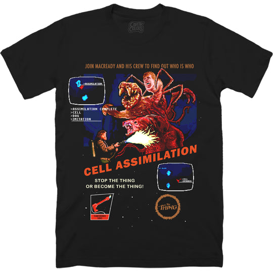 THE THING: RETRO VIDEO GAME - T-SHIRT