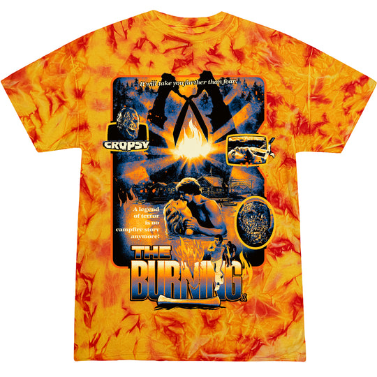 THE BURNING: FURTHER THAN FEAR - TIE-DYE T-SHIRT