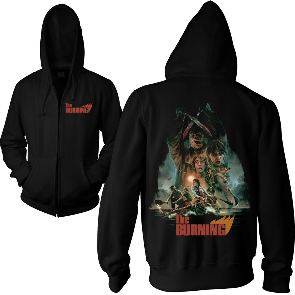 THE BURNING: CROPSY'S REVENGE - ZIP-UP HOODIE – CavityColors