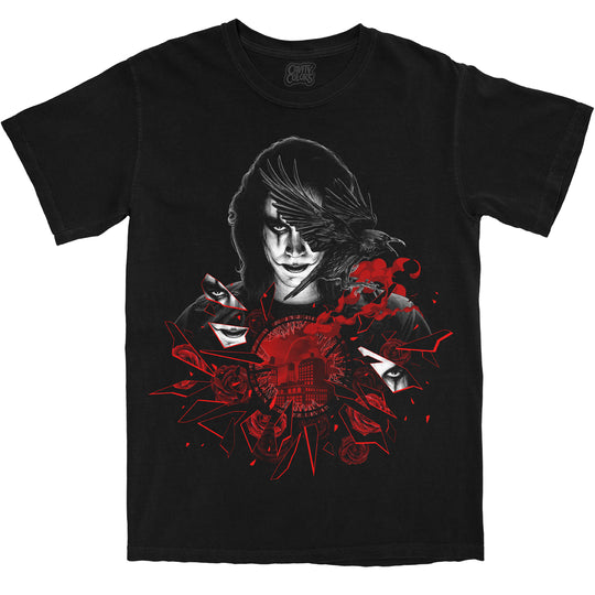 THE CROW: SHATTERED LOVE - T-SHIRT