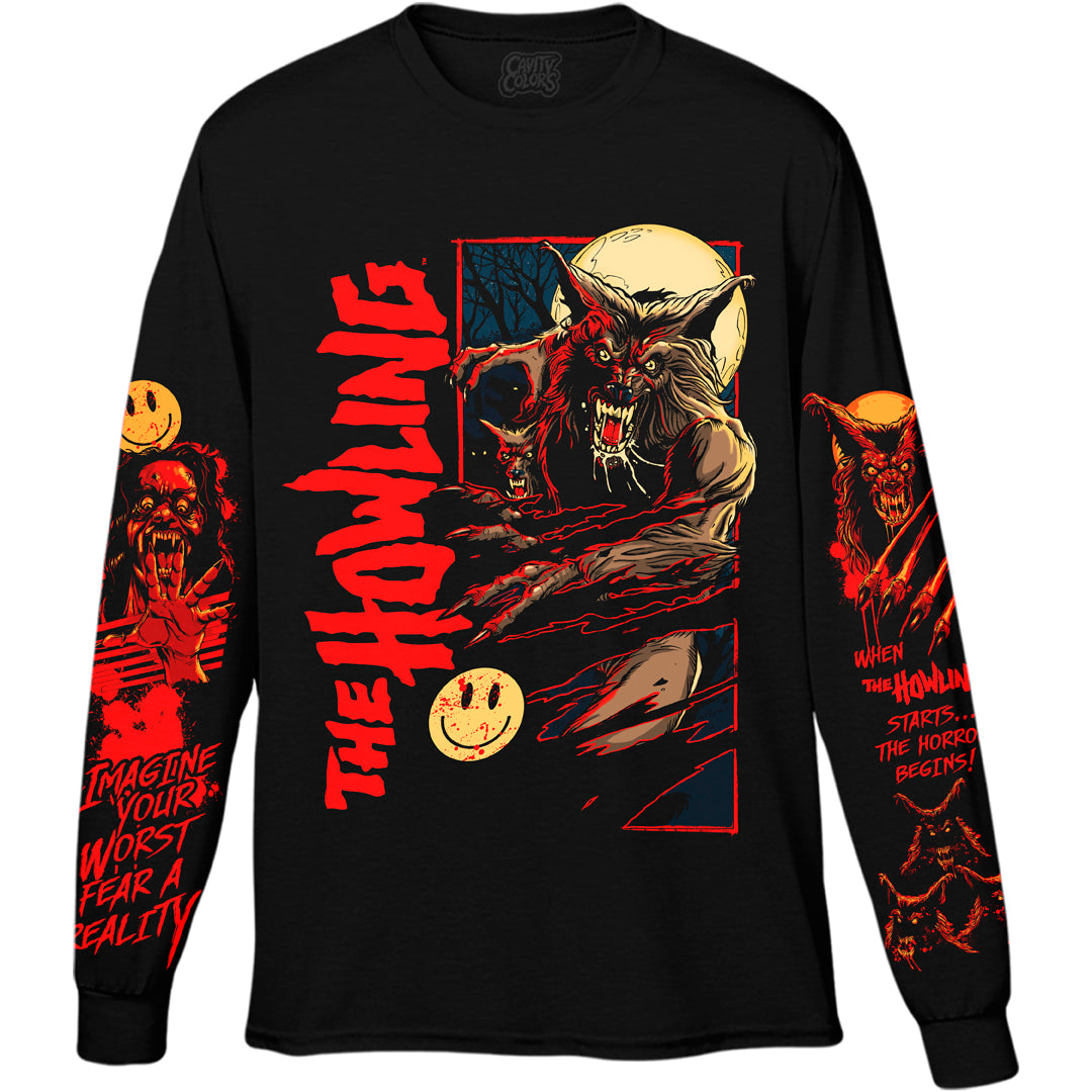THE HOWLING: THE HORROR BEGINS - LONG SLEEVE SHIRT