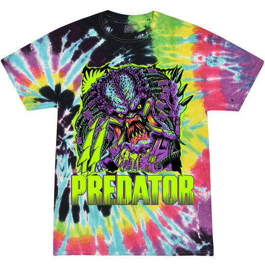 PREDATOR: SPINE RIPPER - T-SHIRT (THERMAL VISION TIE DYE)