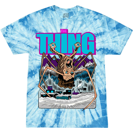 THE THING: NORRIS MONSTER - T-SHIRT (CRACKED ICE TIE DYE)