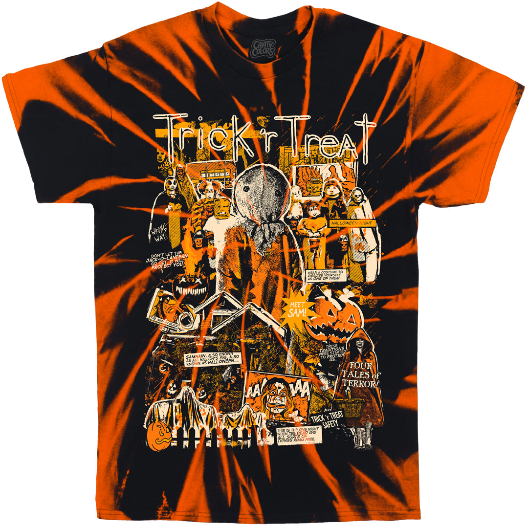 TRICK 'R TREAT: SPOOKY TRADITIONS - TIE-DYE T-SHIRT