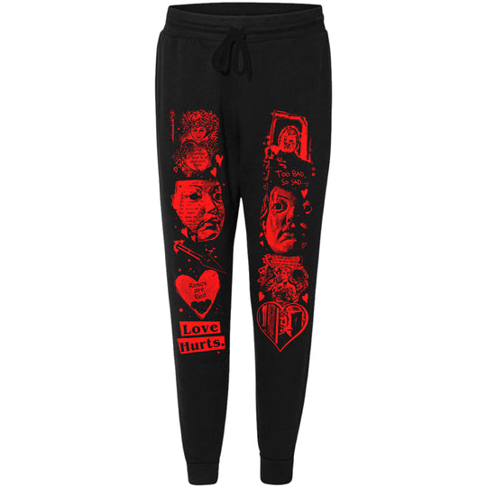 VALENTINE: LOVE HURTS - JOGGER SWEATPANTS