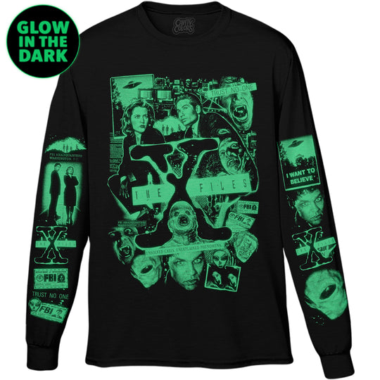 THE TRUTH IS OUT THERE - LONG SLEEVE SHIRT (GLOW IN THE DARK)