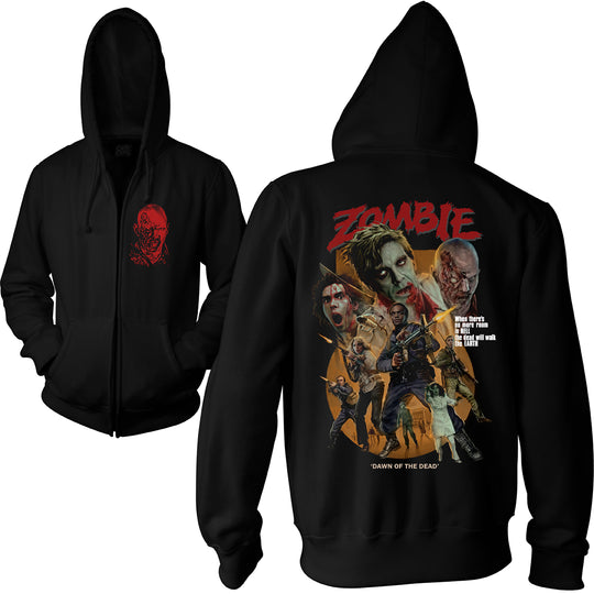 ZOMBIE: DAWN OF THE DEAD - ZIP-UP HOODIE