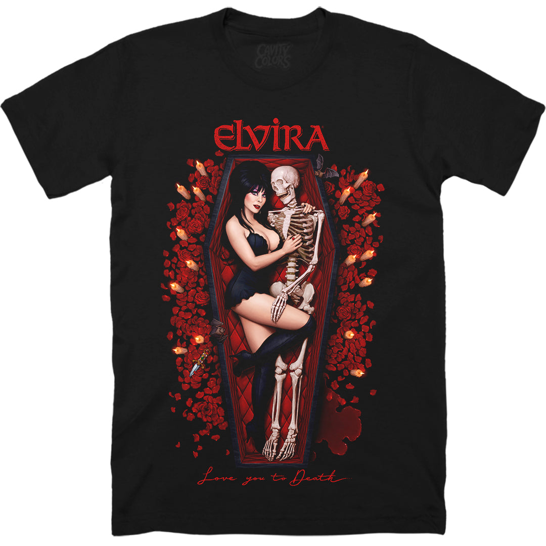 ELVIRA: LOVE YOU TO DEATH - T-SHIRT