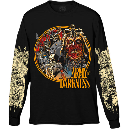 ARMY OF DARKNESS: EVIL ASH - LONG SLEEVE SHIRT