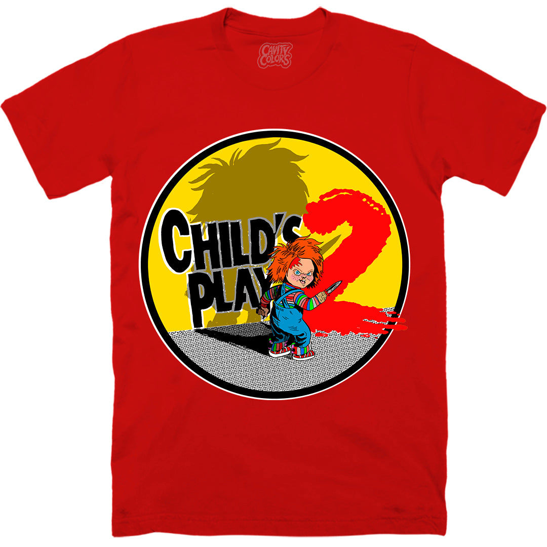 CHILD’S PLAY 2: IT’S PLAYTIME - T-SHIRT (BLOOD RED)