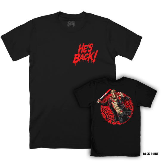 HE'S BACK - T-SHIRT (LEFTOVERS)