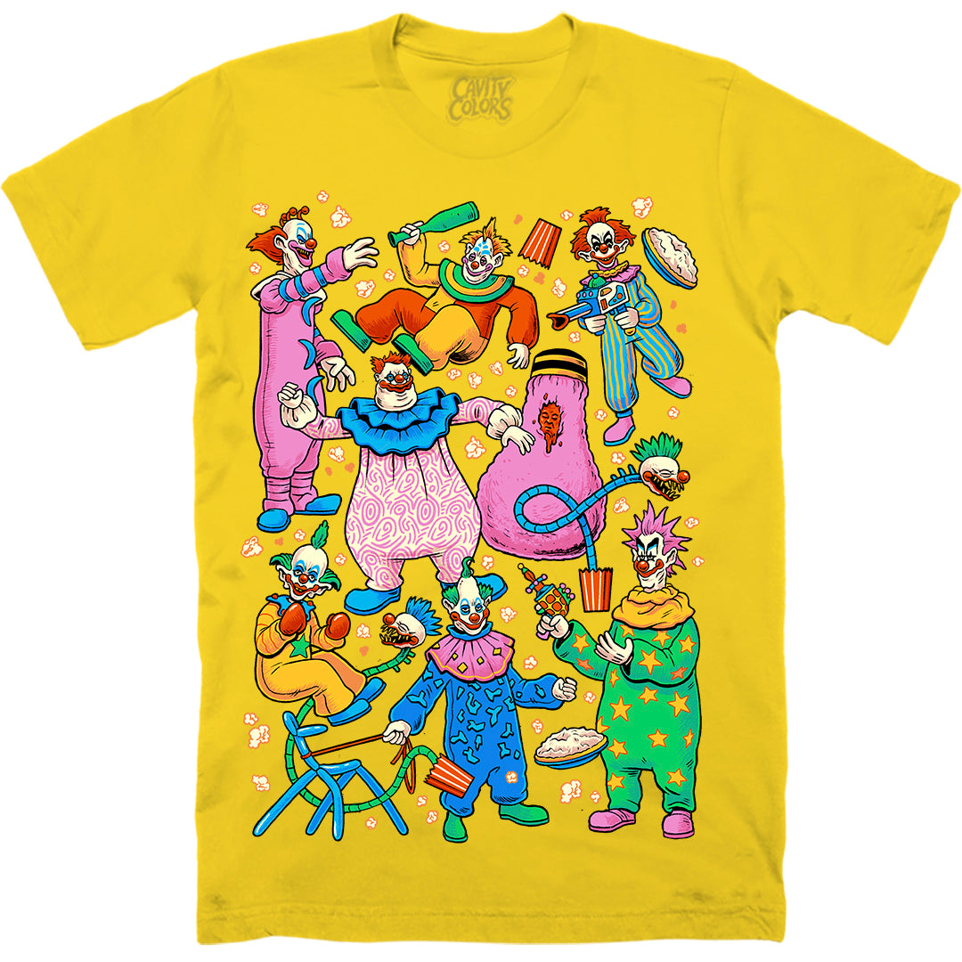 KLOWN PARTY - T-SHIRT (BIG TOP YELLOW)