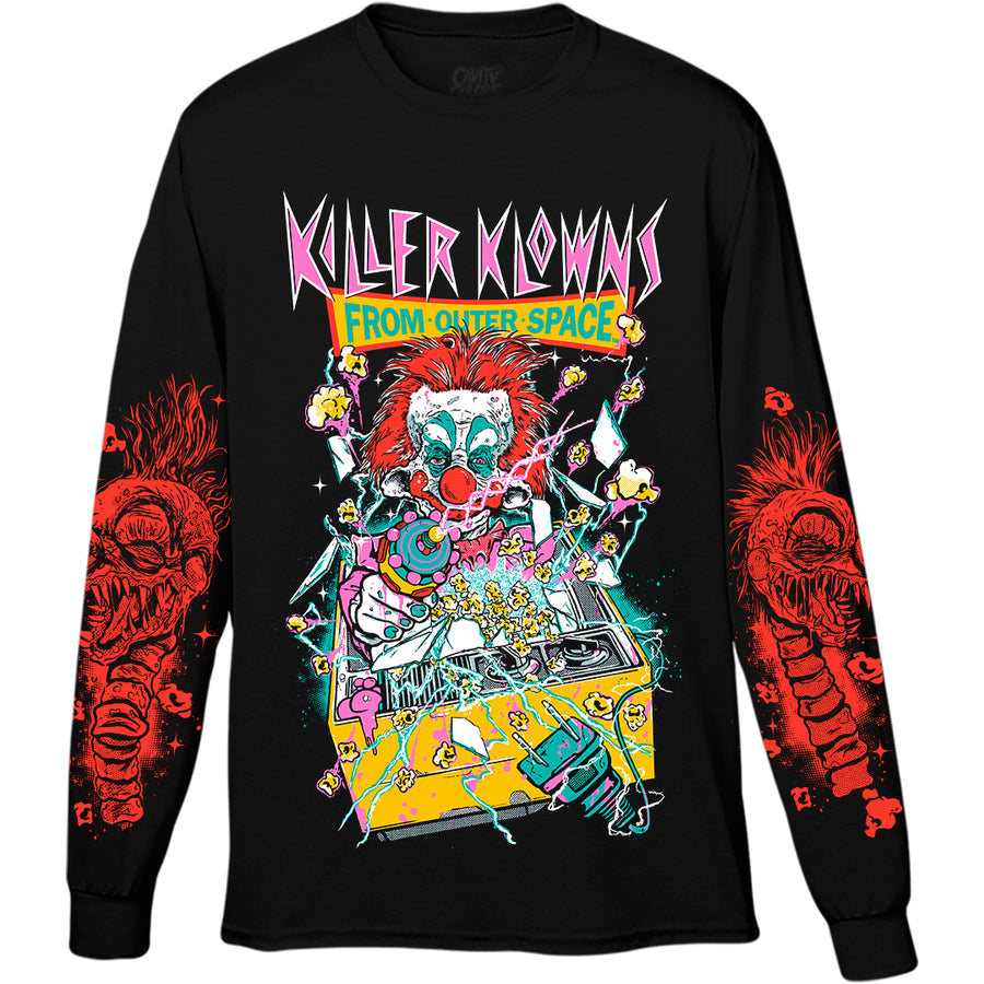 Killer Klowns From Outer Space Rough Clown Long Sleeve T-Shirt main image 0