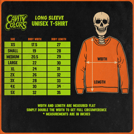 FRIDAY VI: RETRO HORROR - LONG SLEEVE SHIRT