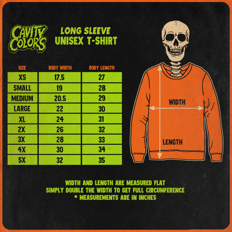 GHOST FACE LIVES - LONG SLEEVE SHIRT (GLOW IN THE DARK)