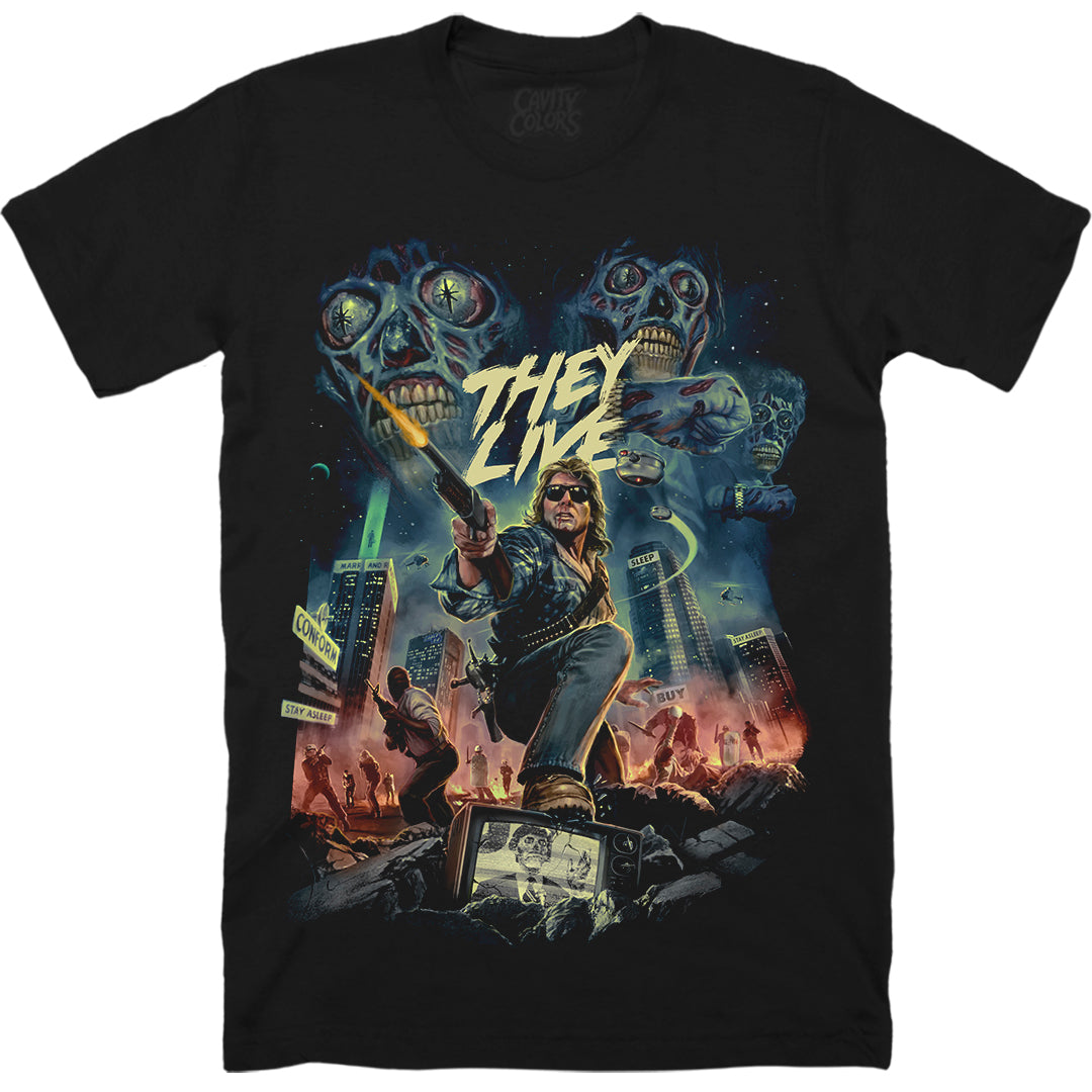 THEY LIVE - T-SHIRT