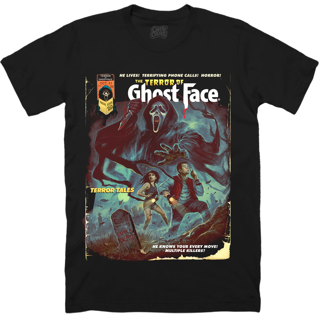 THE TERROR OF GHOST FACE - T-SHIRT