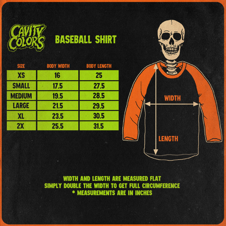 Smirnoff Vodka Halloween Horror Character Baseball Jersey