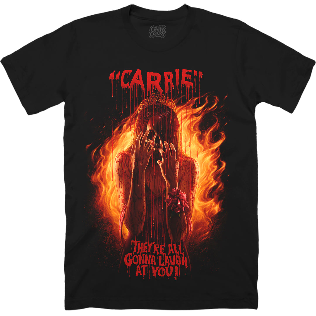 CARRIE: THEY'RE ALL GONNA LAUGH AT YOU - T-SHIRT