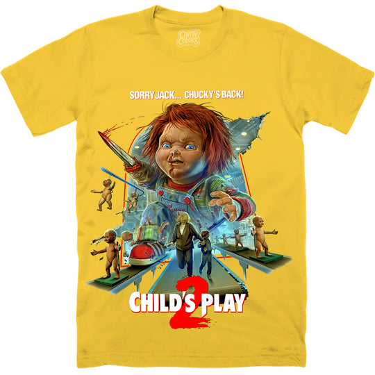 CHILD’S PLAY 2 - T-SHIRT (GOOD GUY BOX YELLOW)