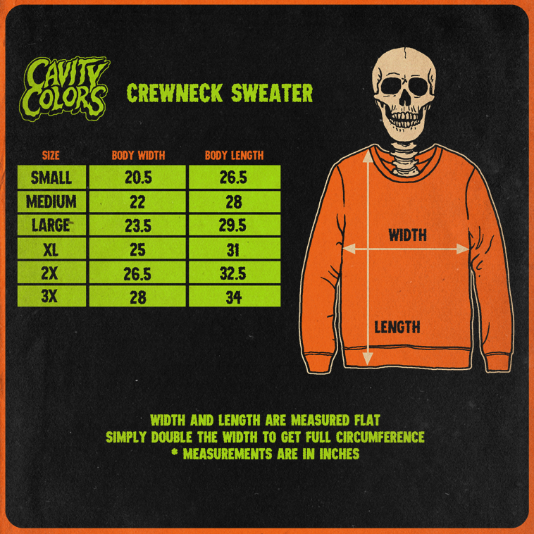 THE RETURN OF THE LIVING DEAD - FAUX HOLIDAY CREWNECK SWEATER