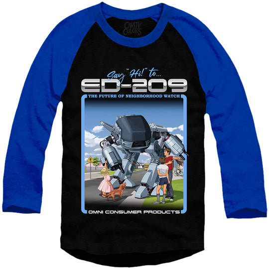 ED-209: NEIGHBORHOOD WATCH - BASEBALL SHIRT