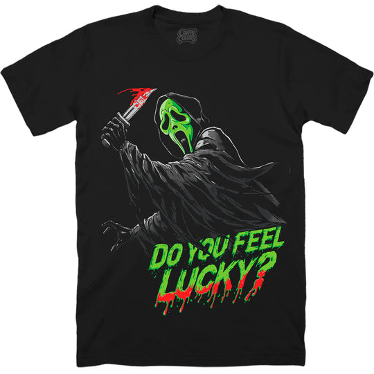 GHOST FACE: DO YOU FEEL LUCKY? - T-SHIRT (LEFTOVERS)