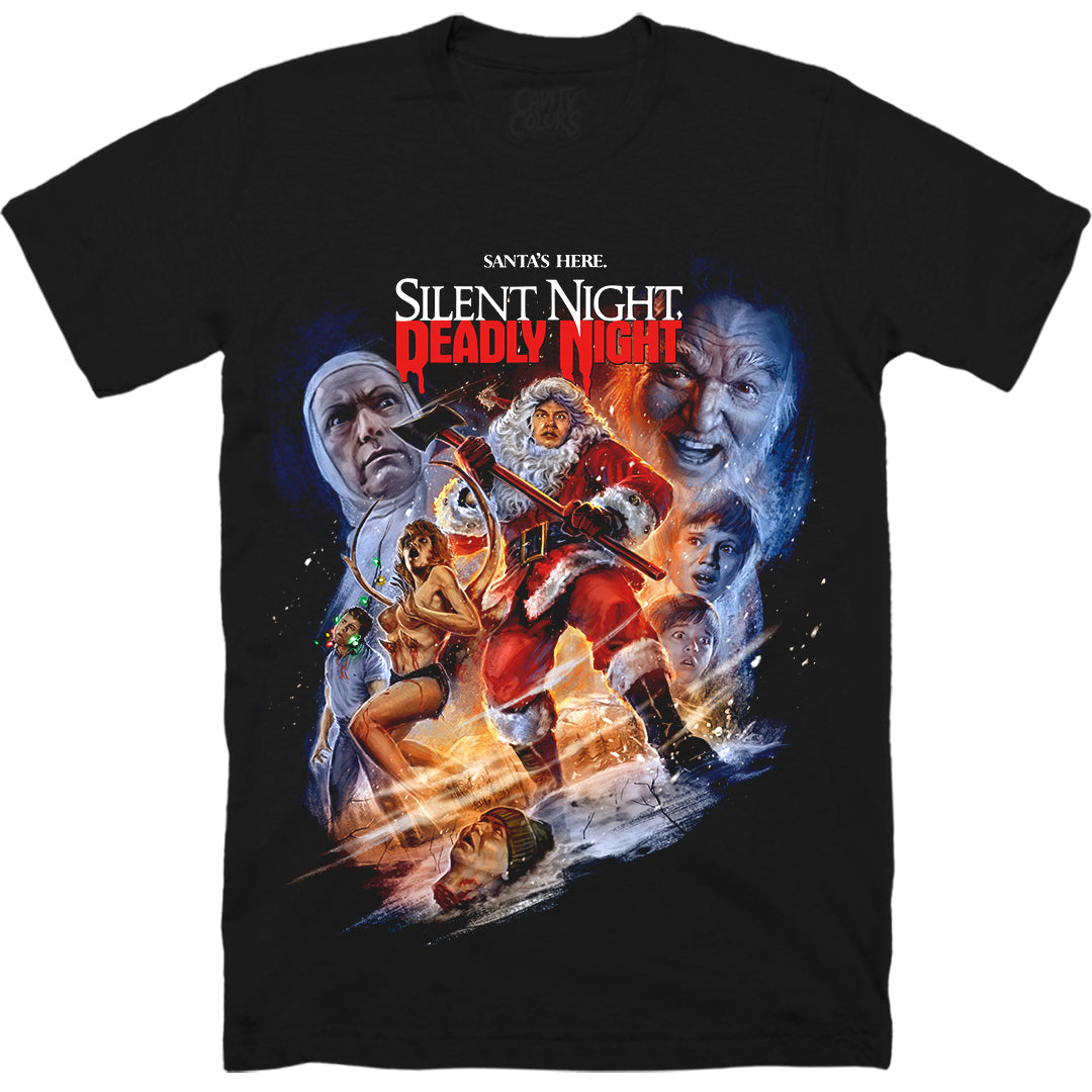 SILENT NIGHT DEADLY NIGHT - T-SHIRT
