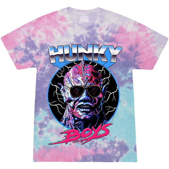 HUNKY BOYS - TIE-DYE T-SHIRT (THIRST FOR DEATH TIE-DYE)