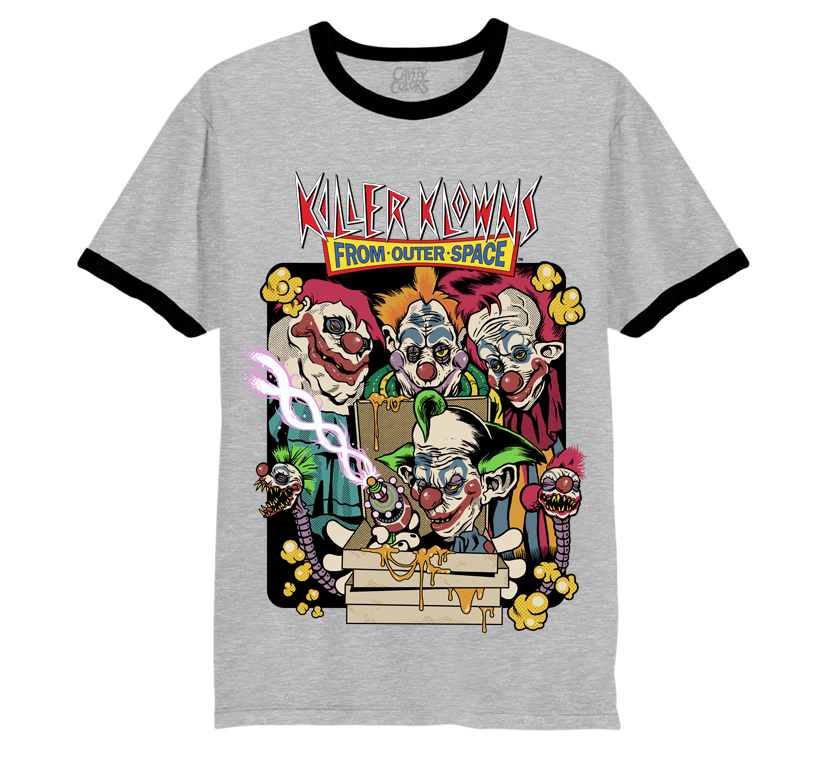KILLER KLOWNS FROM OUTER SPACE: PIZZA RINGER T-SHIRT