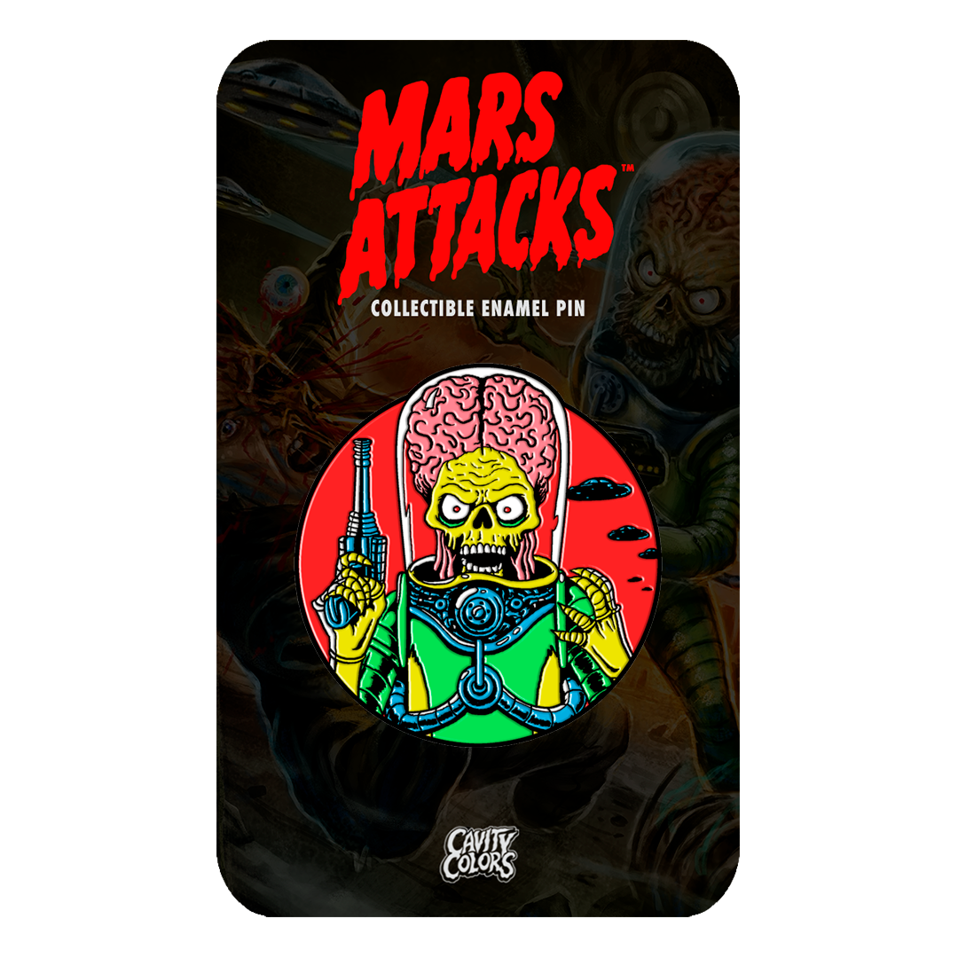 MARS ATTACKS: THE INVADER - ENAMEL PIN