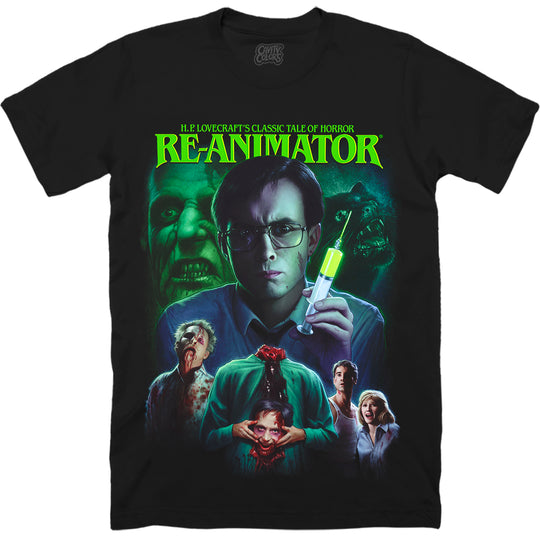 RE-ANIMATOR: CLASSIC TALE OF HORROR - T-SHIRT