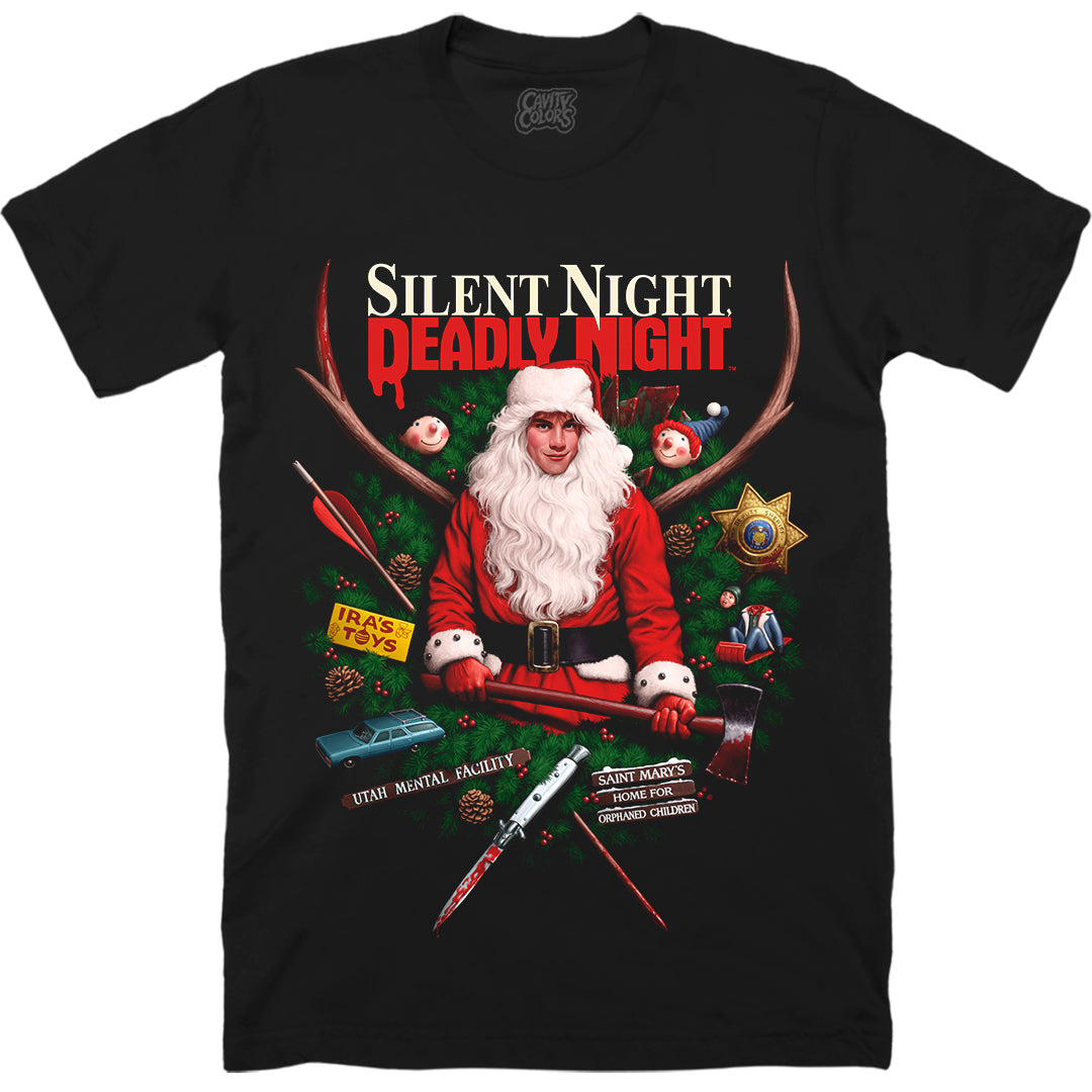 SILENT NIGHT DEADLY NIGHT: FESTIVE FRIGHT - T-SHIRT