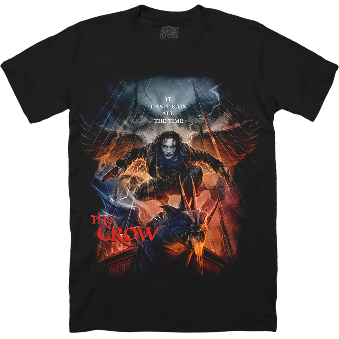 THE CROW: IT CAN'T RAIN ALL THE TIME - T-SHIRT