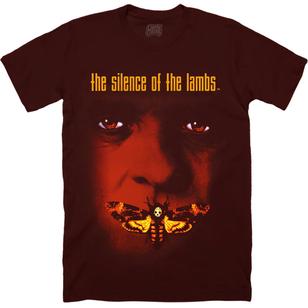 THE SILENCE OF THE LAMBS: A NICE CHIANTI - T-SHIRT (WINE RED)