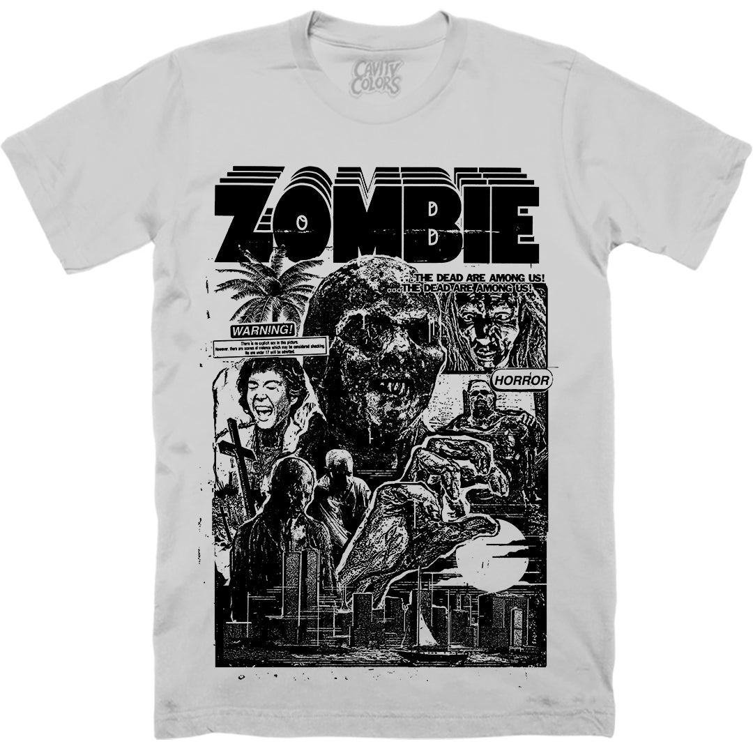 ZOMBIE: THE DEAD ARE AMONG US - T-SHIRT (BONE GRAY)